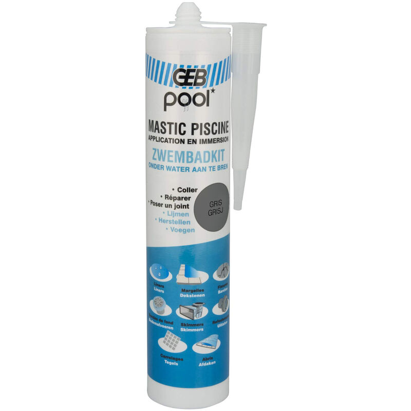 [590917] GEB POOL - Mastic Gris 290 ML