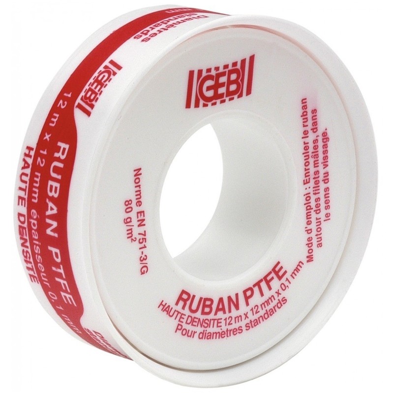 GEB POOL - Ruban PTFE Haute Densité 12M