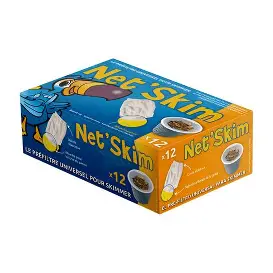 NET'SKIM -12 préfiltres universel pour skimmer