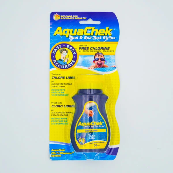 AQUACHECK - CHLORE 4 EN 1 (pH, Cl L, TAC, ACy)