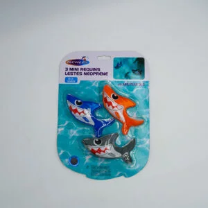 KERLIS - 3 mini requins lestés néoprène